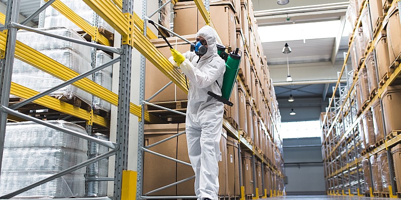 Diskret, sauber und schnell, Schädlingsbekämpfung für Unternehmen.
